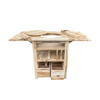 Dutch barbecuetafel teak 129,5x59,5x80cm