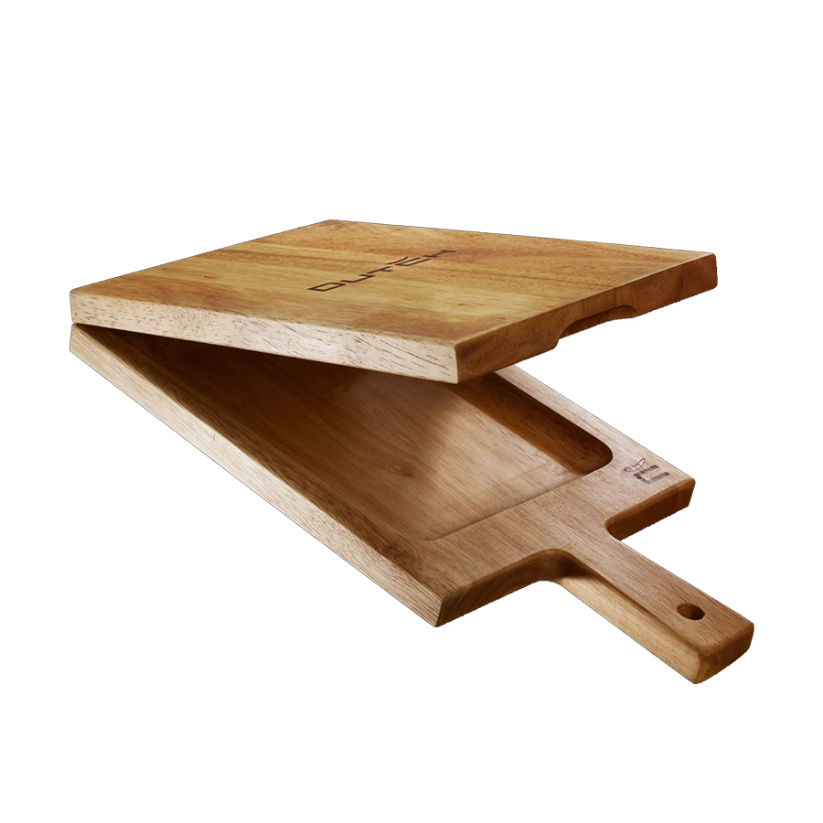 Dutch serveerplank flipover teak 20x39x4cm