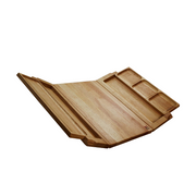Dutch snijplank triple teak 25x39x4cm - afbeelding 4