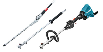 Makita dux60zx13 | 2x18 v combisysteem + heggenschaar opzetstuk en verlengsteel | zonder accu's lader - dux60zx13
