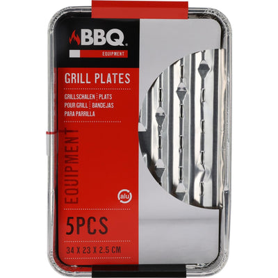 Bbq grillschalen set van 5 stuks
