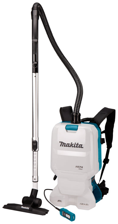 Makita dvc660z | rug stofzuiger | 2x18v | zonder accu's laders - dvc660z