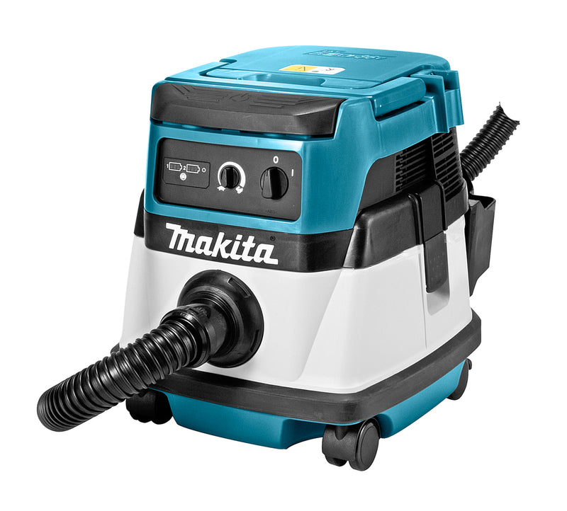 Makita dvc861lz basismodel ac dc stofzuiger lxt 2 x 18v | zonder accu's en lader - dvc861lz
