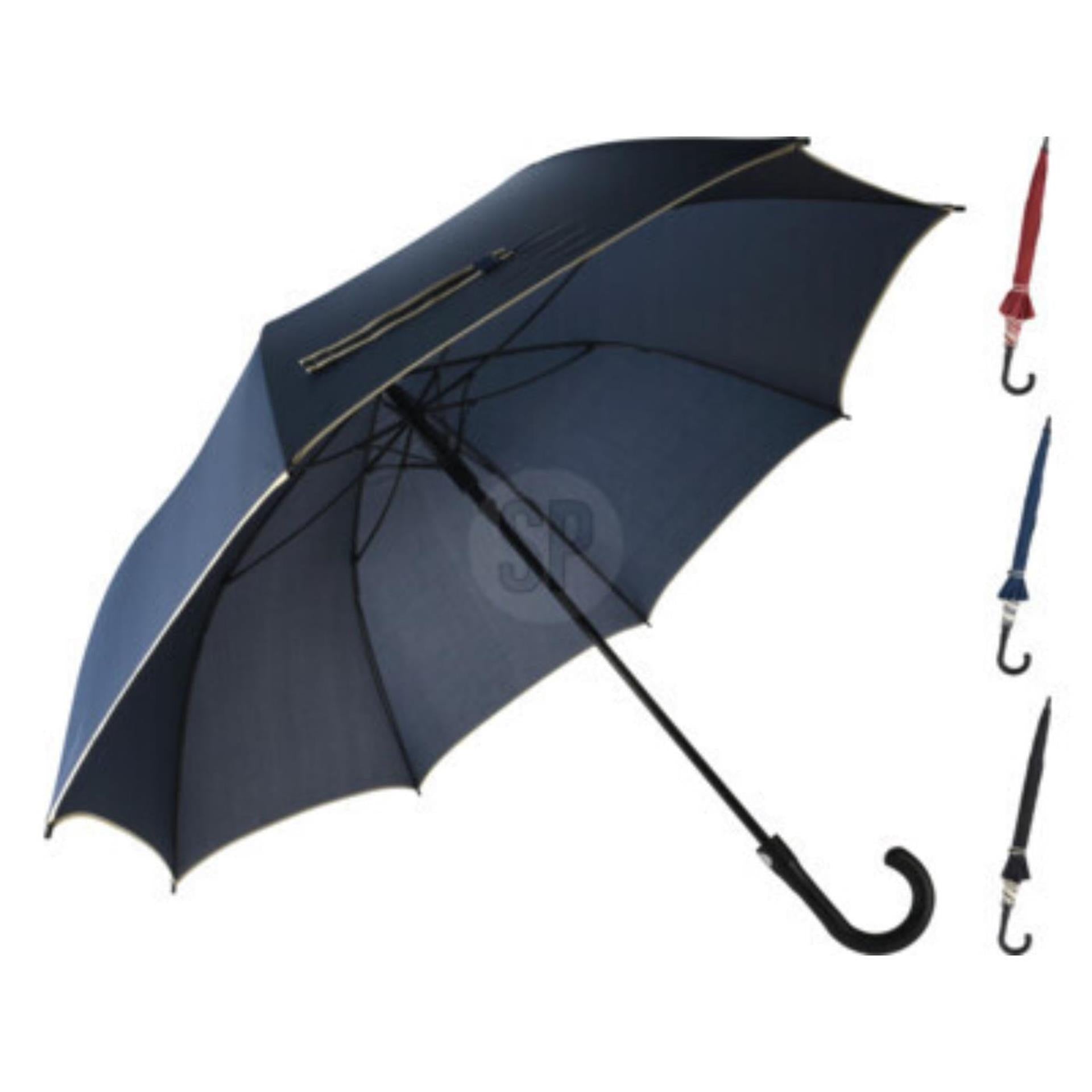 Paraplu met beige rand paraplu met beige rand