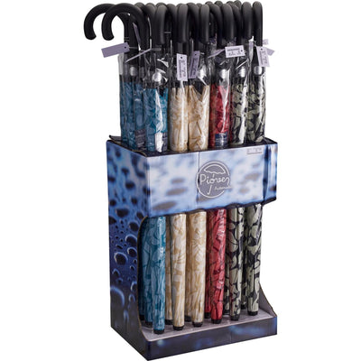Stokparaplu polyester 4 assorti
