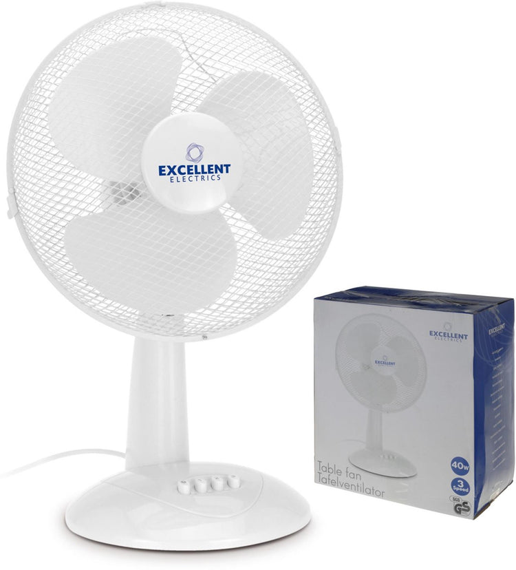 Excellent electrics ventilator tafelmodel 30cm