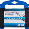 Connex pp touw 4mm 30kg zwart haspel 20m - dy2701861