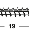 Connex plaatschroef pan 3.5x19 25st rvs-a4 - dy4823519