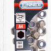 Connex borgmoer + nylonring m5 24st rvs-a4 - dy4910005