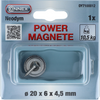 Connex magneet neodym rond 20x6x4 10kg - dy7100012