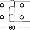Connex tafelscharnier 60x24 bvz - dyb2006281