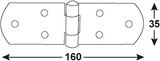Connex kistscharnier 160x35 bvz - dyb2006421 - afbeelding 2