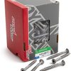Dynaplus constructieschroef ar-coating platkop deeldraad +snijpunt torx tx30 6.0x60 35 | 100 stuks - 0281.08.50001