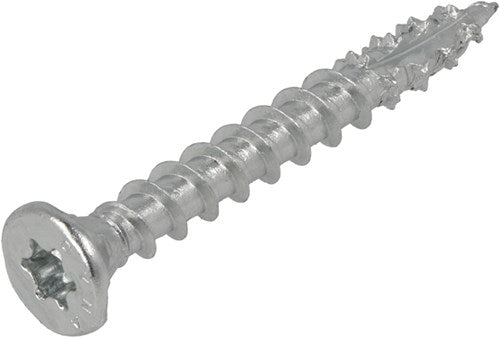 Dynaplus constructieschroef verzinkt platkop voldraad +snijpunt torx tx30 6.0x50 | 100 stuks - 0281.01.49901
