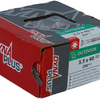 Dynaplus glaslatschroef ar-bronze platkop deeldraad-75° torx tx15 3.5x40 22 | 200 stuks - 0287.08.17601