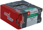 Dynaplus glaslatschroef ar-bronze platkop deeldraad-75° torx tx15 3.5x40 22 | 200 stuks - 0287.08.17601 - afbeelding 1