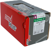 Dynaplus houtbouwschroef ar-bronze tellerkop deeldraad +snijpunt torx tx40 8.0x100 55 | 50 stuks - 0286.08.62601 - afbeelding 1