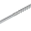 Dynaplus houtbouwschroef verzinkt tellerkop deeldraad +snijpunt torx tx30 6.0x140 70 | 50 stuks - 0286.01.51001