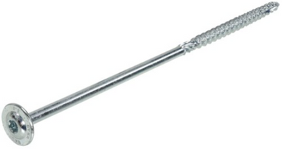 Dynaplus houtbouwschroef verzinkt tellerkop deeldraad +snijpunt torx tx30 6.0x280 100 | 50 stuks - 0286.01.55001