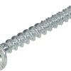 Dynaplus houtbouwschroef verzinkt tellerkop voldraad +snijpunt torx tx25 5.0x50 | 200 stuks - 0286.01.41901
