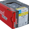 Dynaplus houtbouwschroef verzinkt tellerkop voldraad +snijpunt torx tx30 6.0x40 | 100 stuks - 0286.01.49601