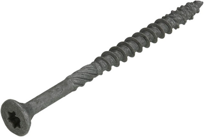 Dynaplus unischroef spaanplaatschroef ar-coating platkop deeldraad torx tx25 5.0x100 55 | 200 stuks - 0281.08.42601