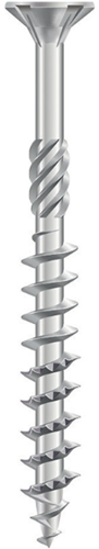 Dynaplus unischroef spaanplaatschroef verzinkt platkop deeldraad torx tx20 4.0x30 18 | 200 stuks - 0281.01.25202 - afbeelding 2