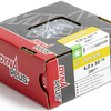 Dynaplus unischroef spaanplaatschroef verzinkt platkop deeldraad torx tx20 4.0x30 18 | 200 stuks - 0281.01.25202