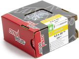 Dynaplus unischroef spaanplaatschroef verzinkt platkop deeldraad torx tx20 4.0x30 18 | 200 stuks - 0281.01.25202 - afbeelding 1