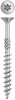 Dynaplus unischroef spaanplaatschroef verzinkt platkop deeldraad torx tx20 4.0x40 24 | 200 stuks - 0281.01.25602