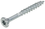 Dynaplus unischroef spaanplaatschroef verzinkt platkop deeldraad torx tx20 4.0x40 24 | 500 stuks - 0281.01.25604 - afbeelding 2