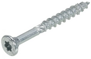 Dynaplus unischroef spaanplaatschroef verzinkt platkop deeldraad torx tx20 4.0x40 24 | 500 stuks - 0281.01.25604 - afbeelding 2