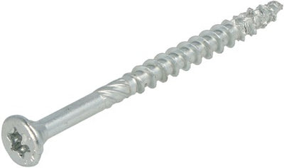 Dynaplus unischroef spaanplaatschroef verzinkt platkop deeldraad torx tx25 4.5x60 35 | 200 stuks - 0281.01.34001
