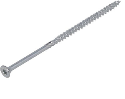 Dynaplus unischroef spaanplaatschroef verzinkt platkop deeldraad torx tx25 5.0x100 55 | 200 stuks - 0281.01.42601
