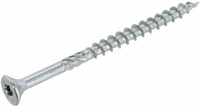 Dynaplus unischroef spaanplaatschroef verzinkt platkop deeldraad torx tx25 5.0x80 42 | 500 stuks - 0289.11.42401