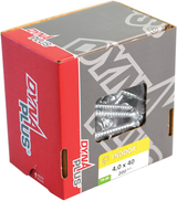 Dynaplus unischroef spaanplaatschroef verzinkt platkop voldraad torx tx20 4.0x40 | 200 stuks - 0281.01.25601 - afbeelding 2
