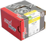 Dynaplus unischroef spaanplaatschroef verzinkt platkop voldraad torx tx20 4.0x40 | 200 stuks - 0281.01.25601 - afbeelding 1