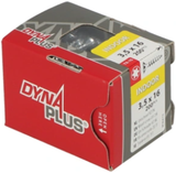 Dynaplus unischroef spaanplaatschroef vz (verzinkt) pk (platkop) torx tx15 3.5x16 | 200 stuks - 0281.01.16701 - afbeelding 1