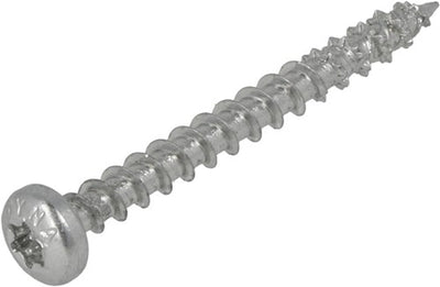 Dynaplus unischroef verzinkt cilinderkop voldraad torx tx10 3.0x12 | 200 stuks - 0282.01.12401