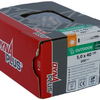 Dynaplus vlonderschroef xtreme ar-bronze platkop-60° deeldraad +snijpunt torx tx25 5.0x40 20 | 200 stuks - 0283.08.41601