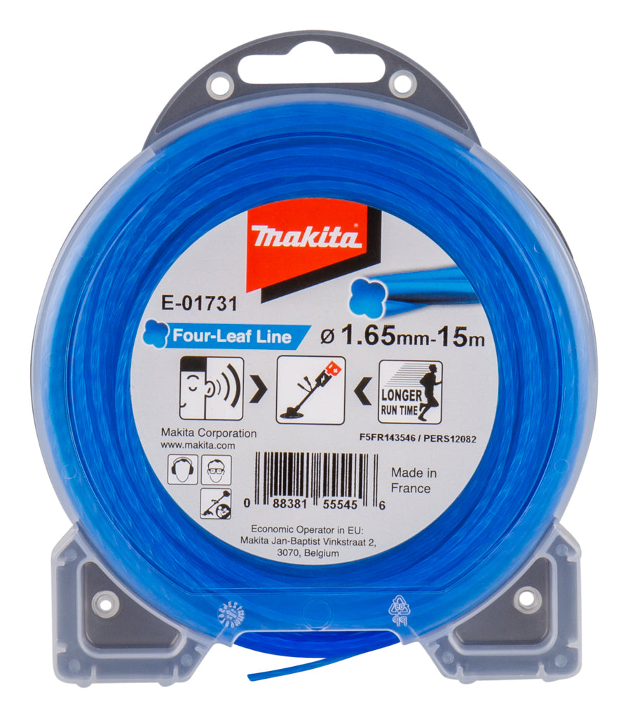 Makita accessoires e-01741 | maaidraad | 1,65x15 m | blauw - e-01731