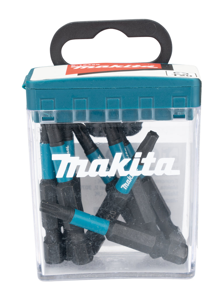 Makita accessoires e-12429 slagschroefbit | t20x50mm | x impact black | 10 stuks - e-12429
