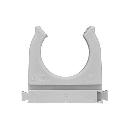 Spit e-clip ø20mm plastic p 100