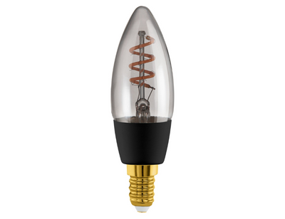Eglo ledlamp e14 kaars connect.z - 150lm - dimbaar - 2000k - smoke (c35)