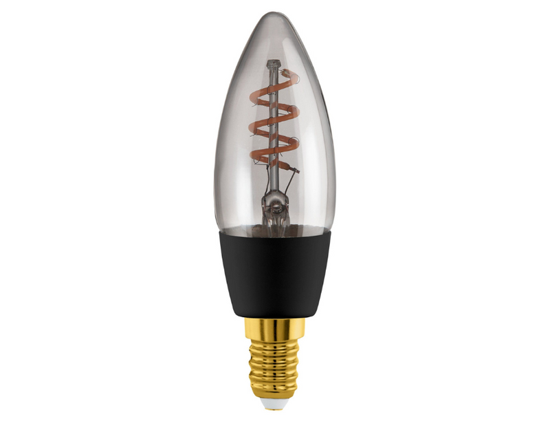 Eglo ledlamp e14 kaars connect.z - 150lm - dimbaar - 2000k - smoke (c35)