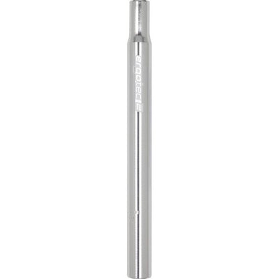 Zadelpen kaars Ergotec Candle ø27.2mm x 300mm CNC aluminium - zilver