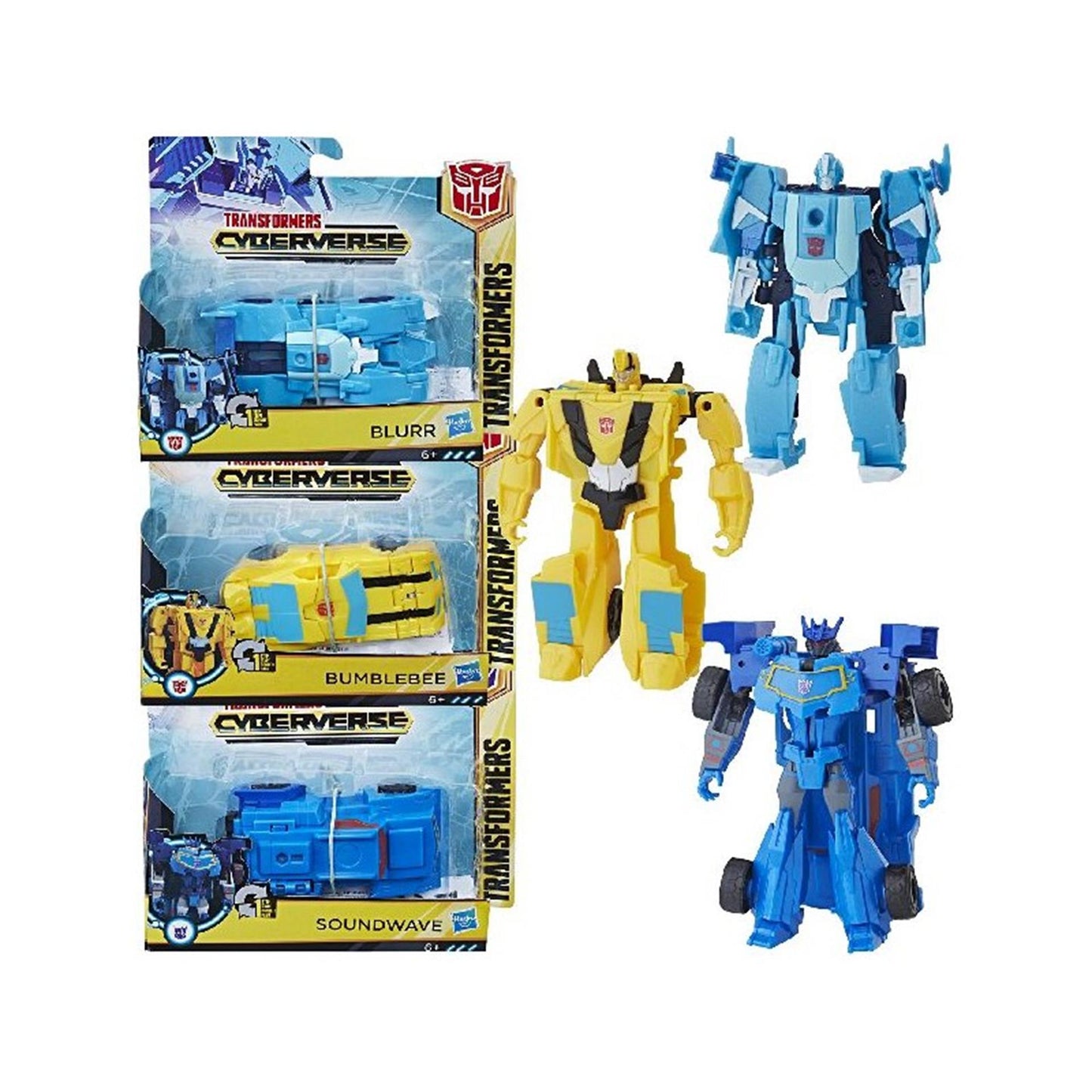Hasbro transformers cyberverse 1 stap figuur 12cm