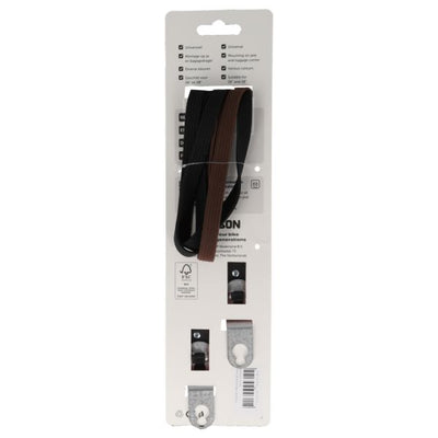 Simson triobinder 60cm - zwart bruin