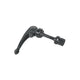 Aluminium zadelpen snelspanhendel M6 x 45 mm -