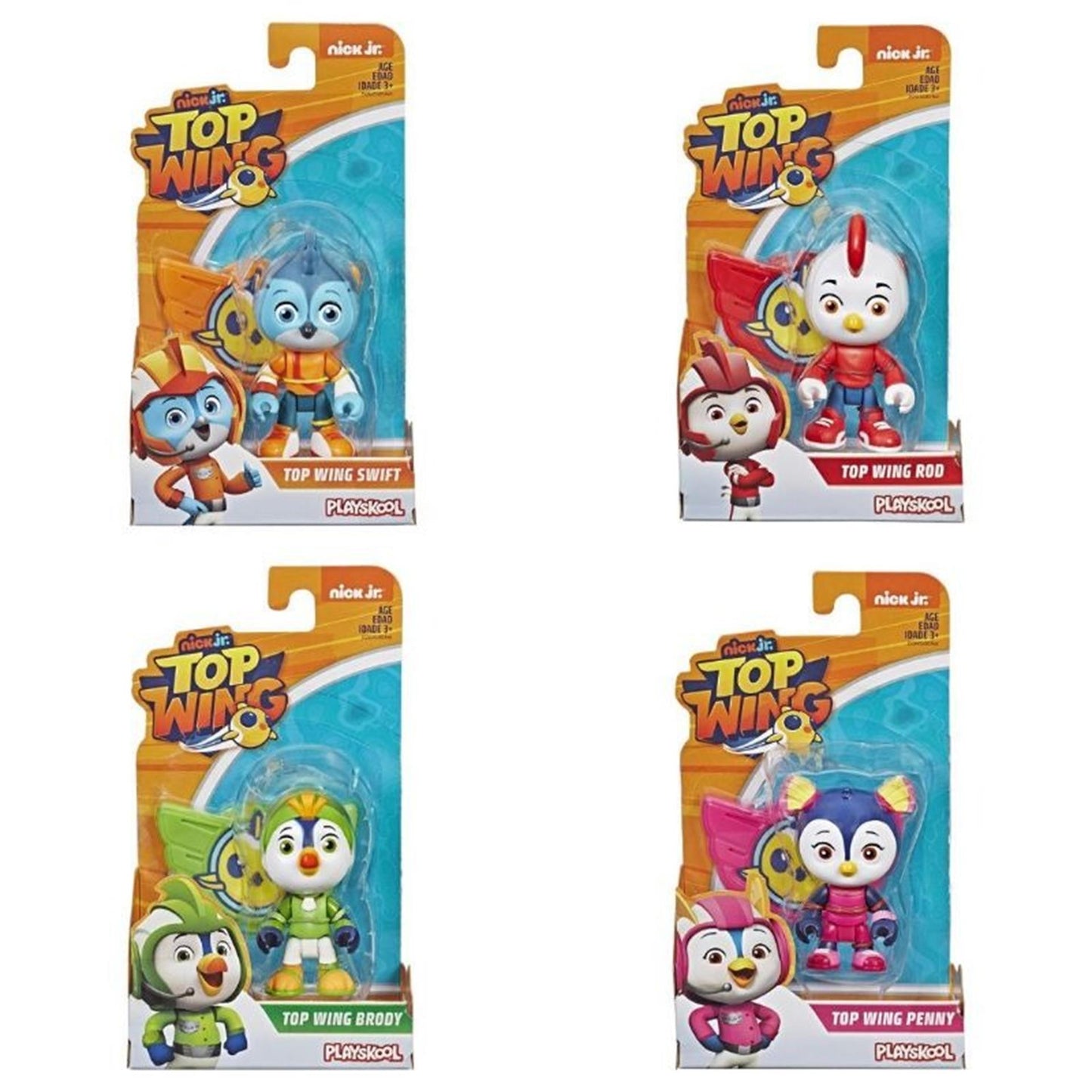 Hasbro top wing figuren 7 cm